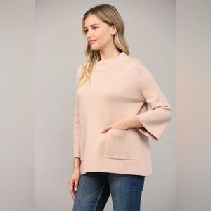 Fate Women's Rose Gold Pocket Sweater